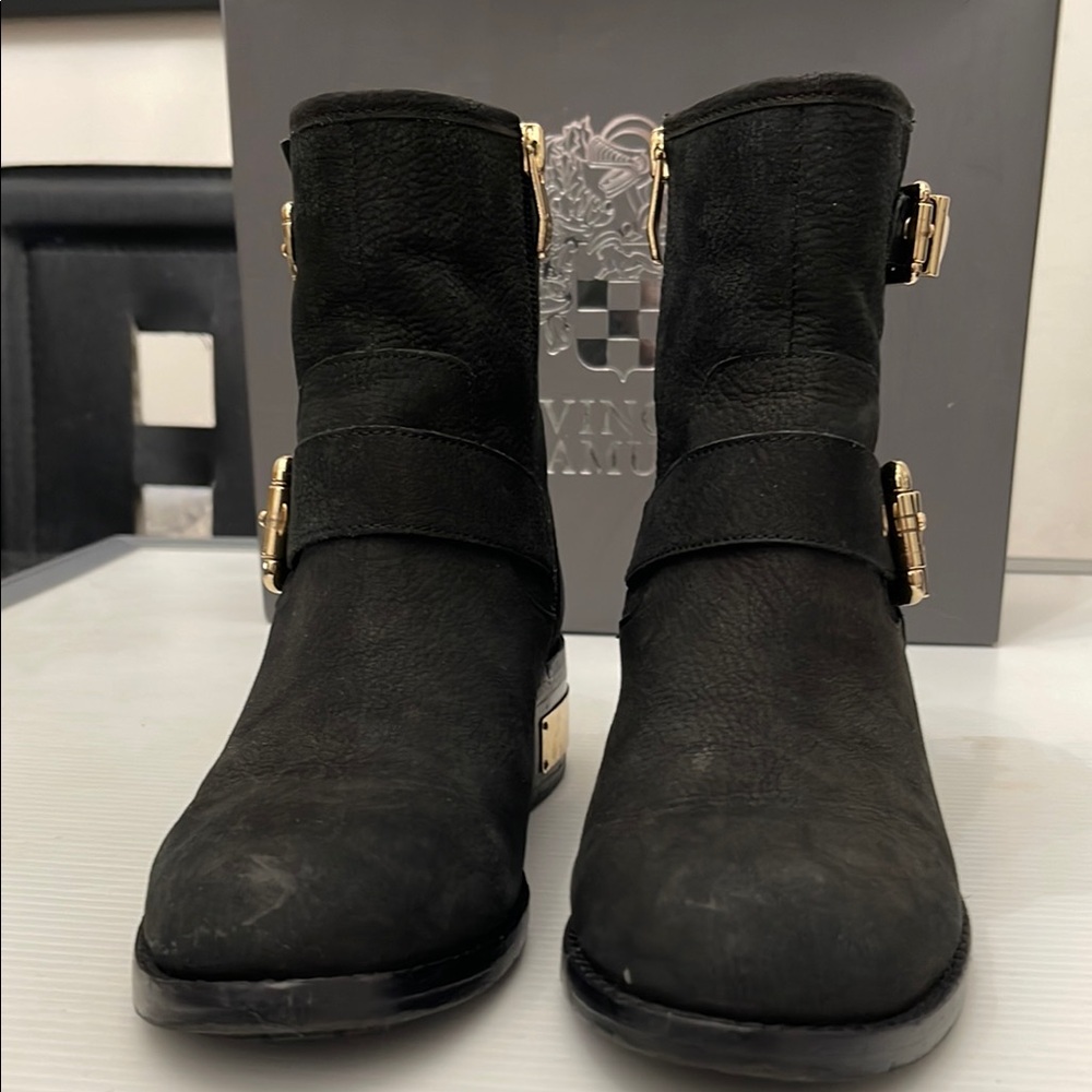Vince Camuto  Black VO-WYDELL  Boots Womens Size 7 - Picture 2 of 16
